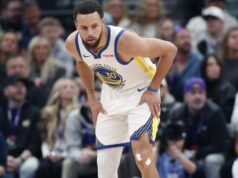 La stella dei Warriors Steph Curry riceve cattive notizie per la “battuta d’arresto” al ginocchio infortunato