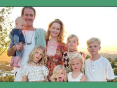 Della moglie e dei sei figli di James van der Beek