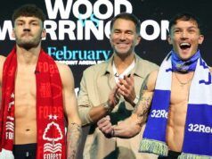 Leigh Wood v Josh Warrington 2 risultati in tempo reale e risultati completi dei pareggi