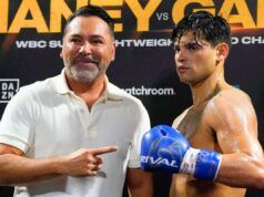 Oscar De La Hoya nomina l’uomo con cui vuole che Ryan Garcia combatta il prossimo