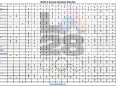 Olimpiadi di Los Angeles 2028: panoramica completa del programma dal 14 al 30 luglio + luoghi principali e calendario stampabile
