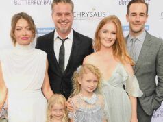 La moglie di James van der Beek, Kimberly, rende omaggio a Eric Dane