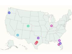 La mappa rivela le città in cui i proprietari di case hanno tagliato maggiormente i prezzi
