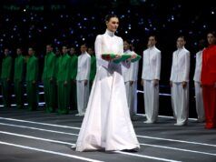 La fidanzata di Leonardo DiCaprio, Vittoria Serretti, ha partecipato alle Olimpiadi