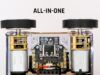 CodeCell C6 guida un piccolo modulo di costruzione di robot all-in-one