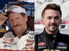 Frankie Muniz in conversazione con Dale Earnhardt prima della sua morte