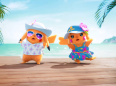 Pokemon Winds and Waves introduce due Pikachu in vacanza chiamati Mr. Windichu e Mrs. Wavichu.