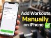 Come aggiungere manualmente gli allenamenti persi su iPhone