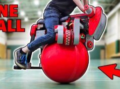 Costruire una One-Ball Bike di James Bruton con movimento omnidirezionale