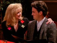 Morgan Fairchild chiacchiera con Matthew Perry prima di interpretare la mamma di ‘Friends’