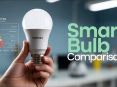 Recensione della lampadina Ikea Kajalat RGB: custodia su filo da $ 12 a $ 15