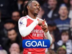 Altro gol nel derby! Eze dà all’Arsenal un vantaggio acrobatico sugli Spurs