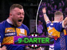 NOVE DARTER! L’eroe della sua città natale Rock lascia Belfast selvaggia con un nove perfetto!