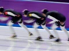 I pattinatori di velocità olimpici statunitensi adattano il bump drafting della NASCAR e rivoluzionano l’evento a squadre: NPR