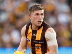 Notizie AFL 2026 | Dylan Moore ricorda la notte trascorsa in custodia con il compagno di squadra degli Hawthorn Connor Macdonald