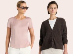 Abito midi e seta lavabile primaverile