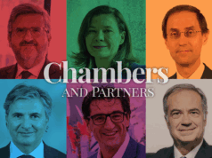 Avvocati 11 stelle in Spagna presentati da Chambers Europa