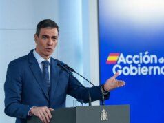 Governo raffigurato con lo scudo “sociale”.