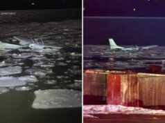 Incidente aereo sul fiume Hudson: istruttore di volo del Cessna 172, studente nuota fino a riva dopo essere atterrato in acque ghiacciate a Newburgh, Orange County