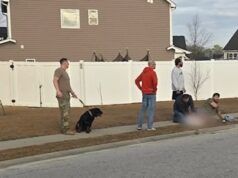 I vivaci vicini di Fayetteville aiutano a salvare un uomo dall’attacco di un cane