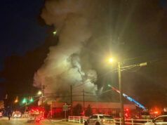 Un enorme incendio scoppia nel negozio Dollar General nella contea di Granville