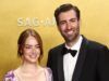 Il raro appuntamento notturno di Emma Stone con Dave McCurry agli Actors Awards 2026