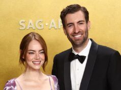 Il raro appuntamento notturno di Emma Stone con Dave McCurry agli Actors Awards 2026