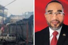 Il Ministro del Lavoro promette il sostegno del governo ai luoghi di lavoro danneggiati dagli incendi