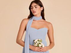 Abiti chic per gli invitati al matrimonio, Birdie Grey è la fondatrice della stagione dei matrimoni