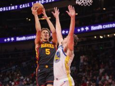 Gli Hawks seppelliscono i Warriors nel secondo tempo e si spostano in posizione di playoff