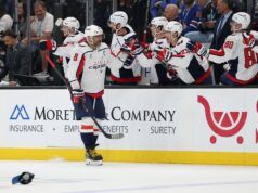 Riepilogo NHL: sconfigge Mammoth dietro la tripletta di Alex Ovechkin