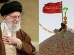 Bandiere rosse sventolate alla moschea Jamkaran dopo la morte dell’Ayatollah Ali Khamenei: cosa significa?