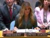 Melania Trump ha discusso dei bambini in conflitto durante la sessione delle Nazioni Unite e ha affrontato le critiche dell’Iran