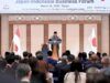 Al Business Forum, Prabowo spera che la partnership tra Indonesia e Giappone migliori
