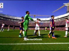 Araujo guida il Barcellona in vantaggio contro il Rayo