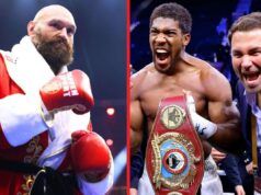 Eddie Hearn risponde al rapporto Anthony Joshua vs Tyson Fury