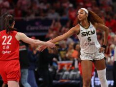 Caitlin Clarke virale, lo scambio di Angel Reece è diventato un punto fermo della Coppa del Mondo FIBA