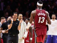 L’allenatore degli Heat Erik Spoelstra ha difeso la decisione di Bam Adebayo per il record di gol