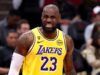 LeBron James dei Lakers affronta l’infortunio dopo un duro fallo contro i Rockets