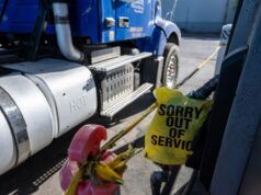 I camionisti risentono dell’aumento dei prezzi del diesel negli Stati Uniti