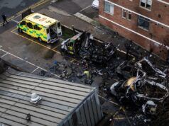 Gli ebrei hanno dato fuoco ad un’ambulanza in un attacco “orrendo”.