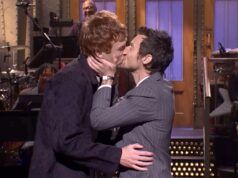 Harry Styles bacia Ben Marshall