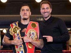Eddie Hearn reagisce alla IBF che ha privato Jai Opetaia del titolo mondiale prima del debutto di Zuffa