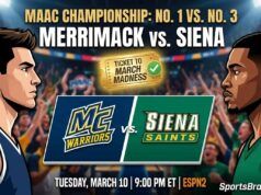 Partita del campionato MAAC 2026: programma Merrimack vs Siena, quote e tracker dei gironi