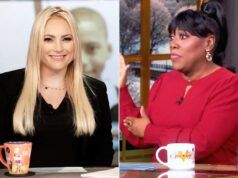 Meghan McCain reagisce dopo che il co-conduttore ospite di “The View” le ha fatto i complimenti durante la diretta