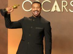 Michael B. Jordan celebra la sua vittoria all’Oscar 2026 con In-N-Out