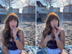 La mamma si rende conto che un altro genitore l’ha definita grassa: la sua risposta rapida è apprezzata