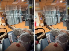 La mamma porta il bambino per un controllo di routine, senza sapere che la vita sta per dividersi