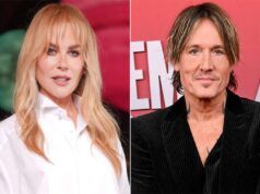 Nicole Kidman ha condiviso il discorso con Keith Urban