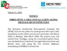 ANNUNCIO: Installazione del cavo in fibra ottica DGDC da Trafalgar a Fond Cole